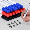 Double-headed marker pen A562, fine pen tip, waterproof, quick-drying marker pen, classic three-color drawing pen for art painting and doodle Application Scenario